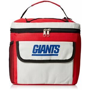 NFL Forever Collectibles New York Giants Insulated Bungee Cooler Lunch Bag